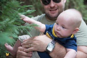 baby and tree
