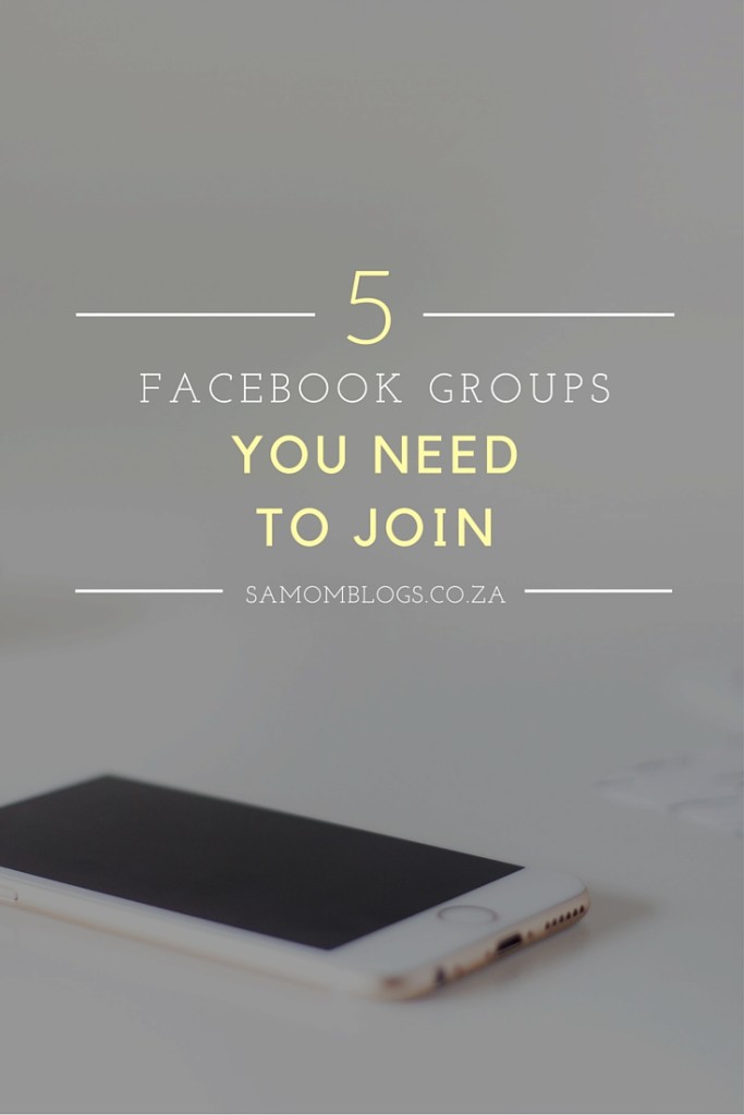 Facebook Groups|SA Mom Blogs