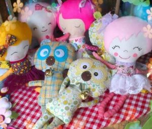 hand sewn dolls