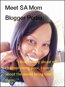 all about South African mom blogger Portia