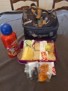 lunch box using Glad bags