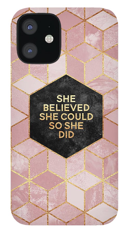 She believed she could iPhone case