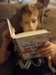 9 - 13 - reading the Wimpy Kid