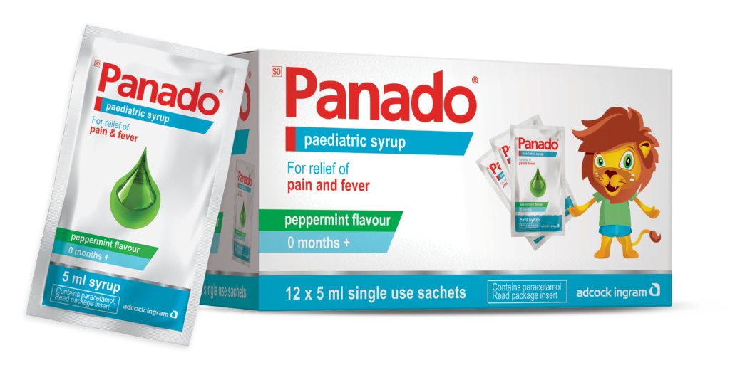 Panado pediatric syrup, 5ml single sachets