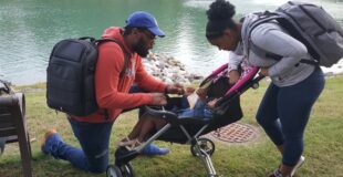 high tech nappy bags for moms and dads