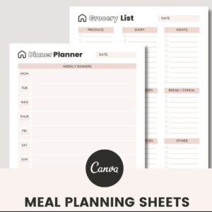 meal planner grocery planner