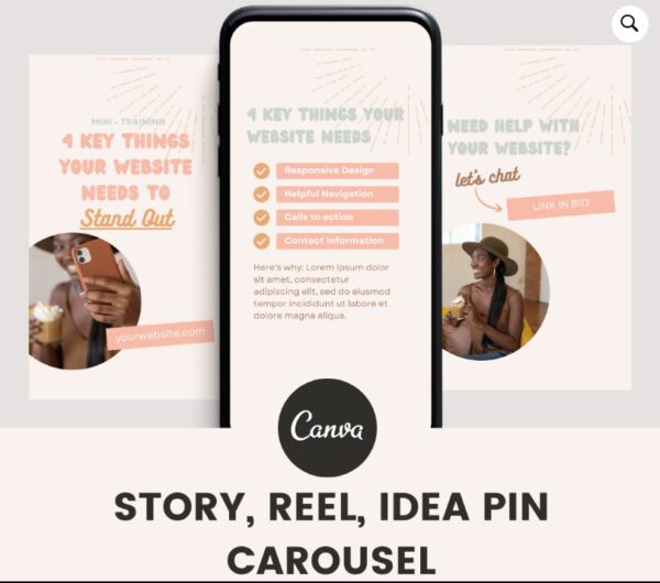 story reel idea pin