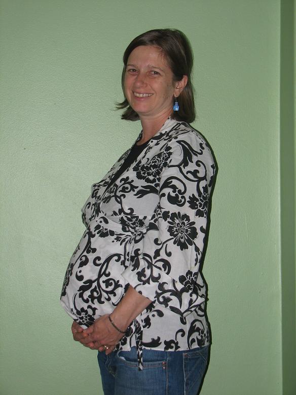 Me at 32 weeks pregnant