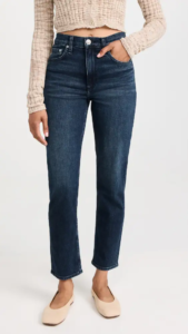 Rag and bone jeans with flats, Shopbop