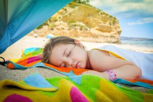 Travelling with kids - let them rest