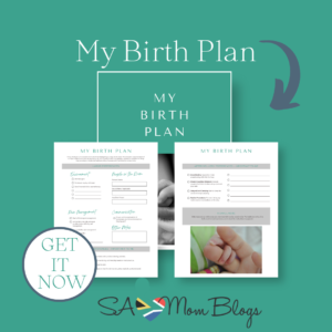 birth plan planner - your preferences for your birth