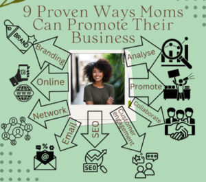 nine ways moms can grow their business, moms promote their business