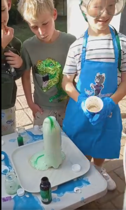 elephant toothpaste