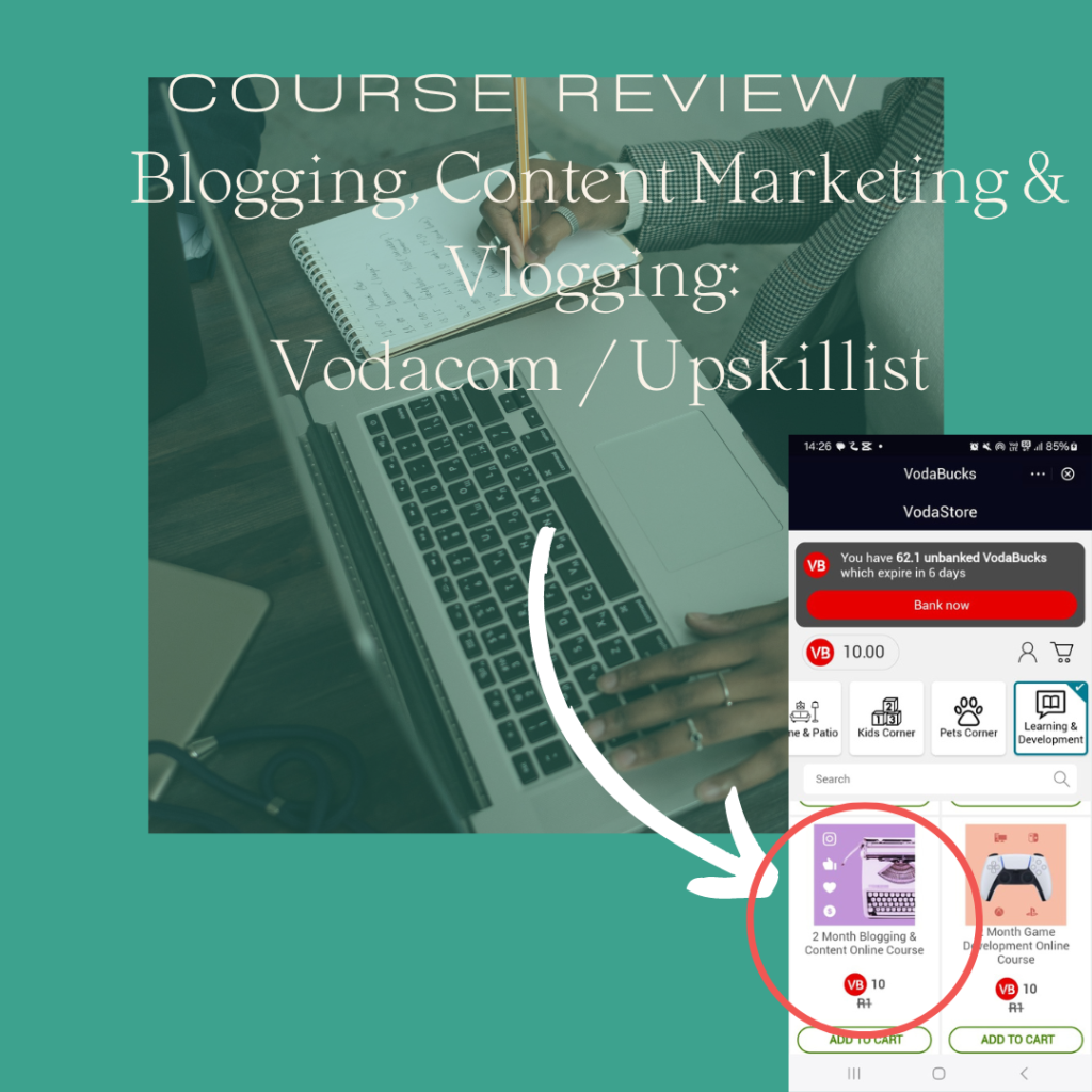 blogging course review vodabucks skillist