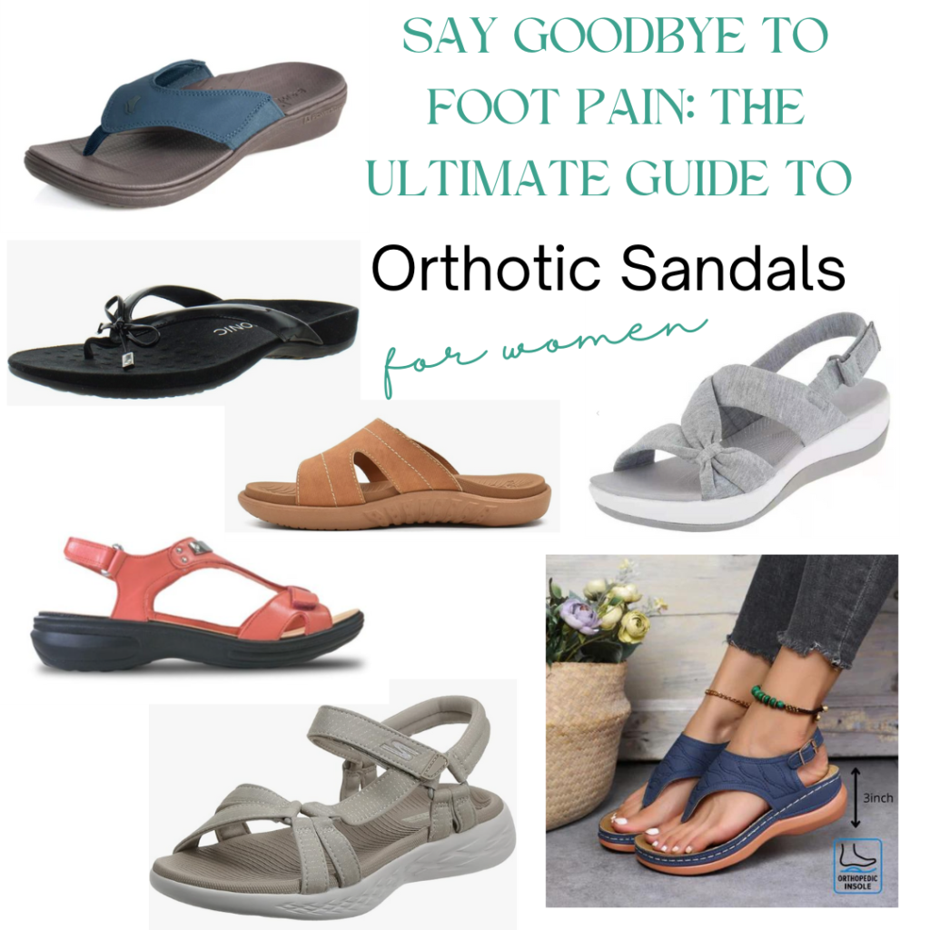 orthotic sandals for women