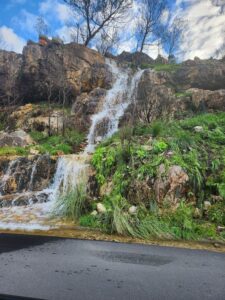 waterfall val du charron