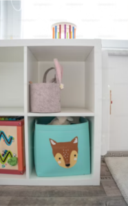 toy boxes: rotate them to avoid boredome