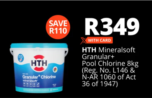 HTH chlorine R349 at Checkers