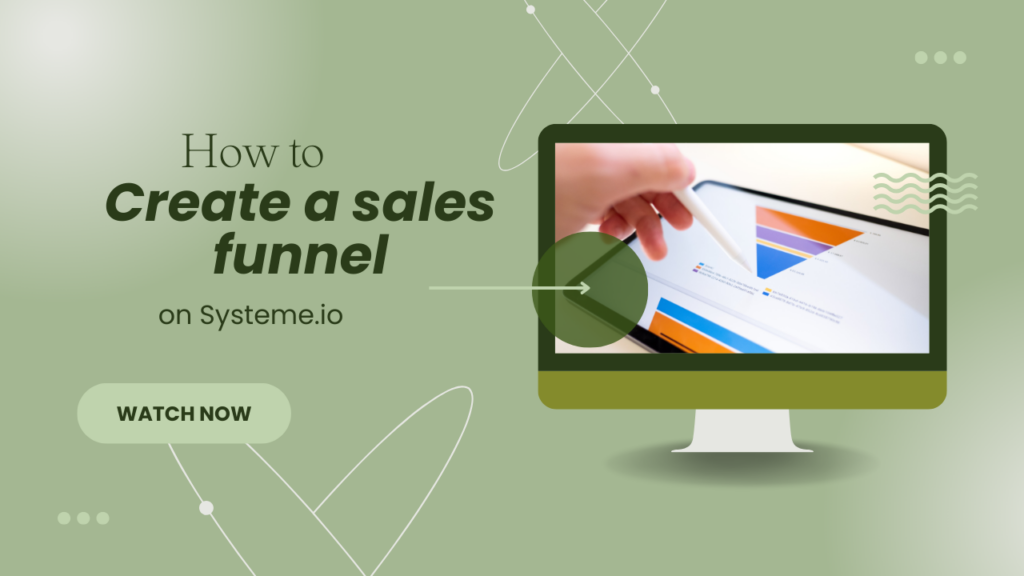 How to create a sales funnel with systeme.io