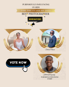 Best Photographer, Purposefully Influencing Awards. Nominations: Stacey_C_Photography, Thabiso Msomi ,  Killer shot photography