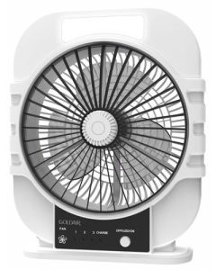 Goldair GBF-809 Rechargeable Box Fan (20cm)