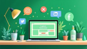 Social media caption generator
