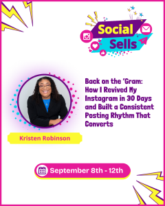 Kirsten Robinson _ I revived my Instagram in 30 days