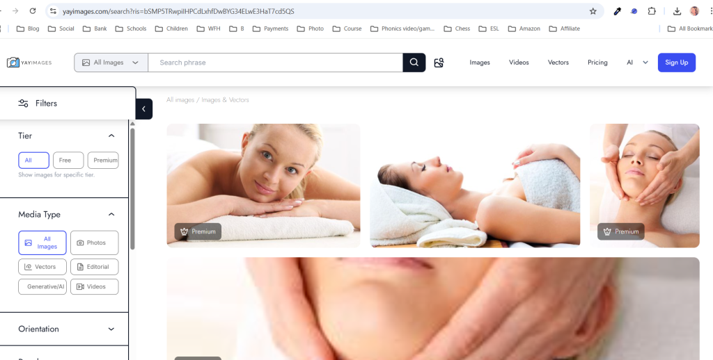 Searching Yay images and the image cannot be found. 