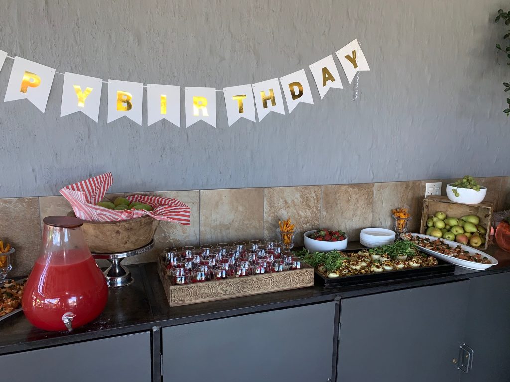 Decor at a party at Tembali Party Park