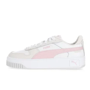 Puma Carina Street Sneaker Womens White/Rose/Mauve