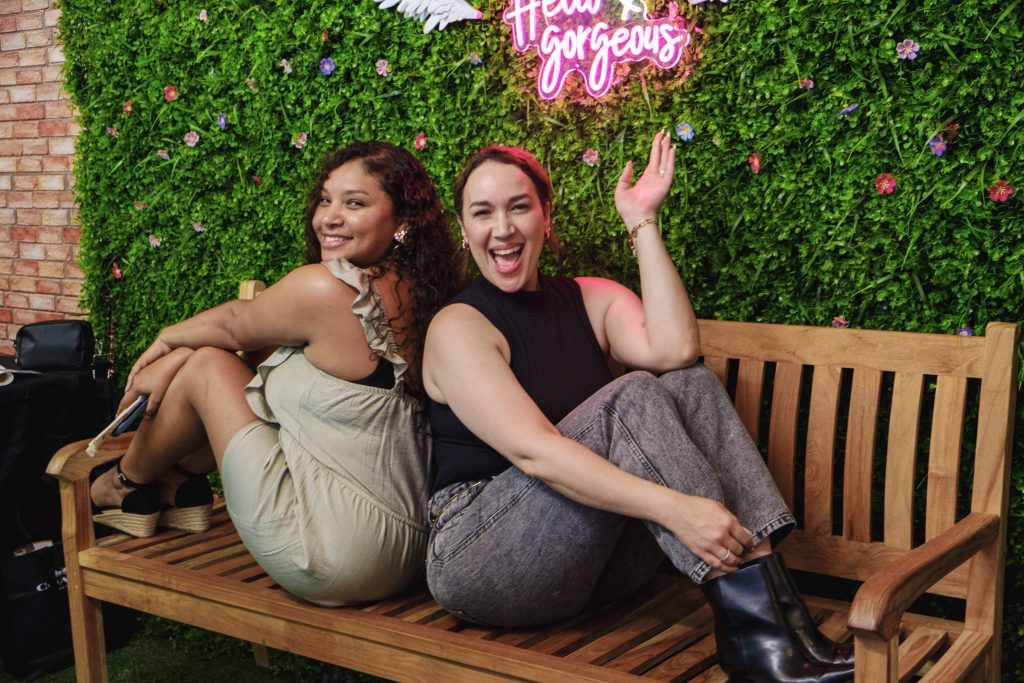 Nakita Plaadtjies and Alethea Ross