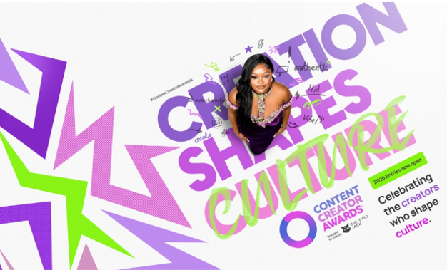 Content Creation Awards - Celebrating the creators who shape culture. 