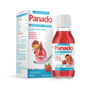 Panado pediatric syrup strawberry