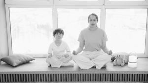 calming a child down